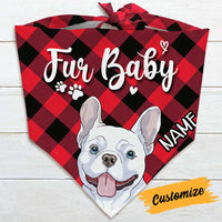 Personalized Fur Baby Dog Bandana NB202 24O34 thumb 1