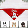 Personalized Dog Christmas Santa Belt Bandana NB203 24O57 1