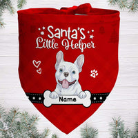 Personalized Dog Christmas Santa Belt Bandana NB203 24O57 thumb 1