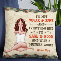 Personalized Yoga Girl Pillow NB202 87O53 thumb 1