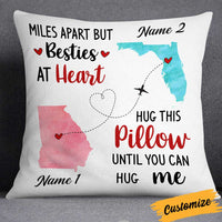 Personalized Friends Sister Long Distance Pillow NB223 81O34 thumb 1