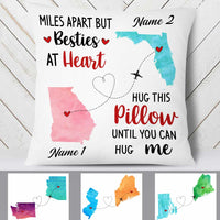 Personalized Friends Sister Long Distance Pillow NB223 81O34 thumb 1
