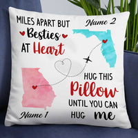 Personalized Friends Sister Long Distance Pillow NB223 81O34 thumb 1