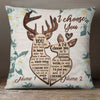 Personalized Hunting Couple Pillow NB221 26O34 1