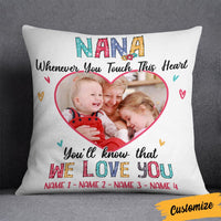Personalized Grandma Mom Pillow NB231 87O36 thumb 1