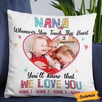 Personalized Grandma Mom Pillow NB231 87O36 thumb 1