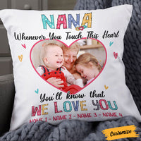 Personalized Grandma Mom Pillow NB231 87O36 thumb 1