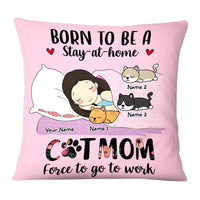 Personalized Cat Mom Pillow NB221 30O58 thumb 1