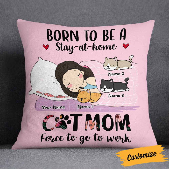 Personalized Cat Mom Pillow NB221 30O58 1