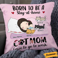 Personalized Cat Mom Pillow NB221 30O58 thumb 1