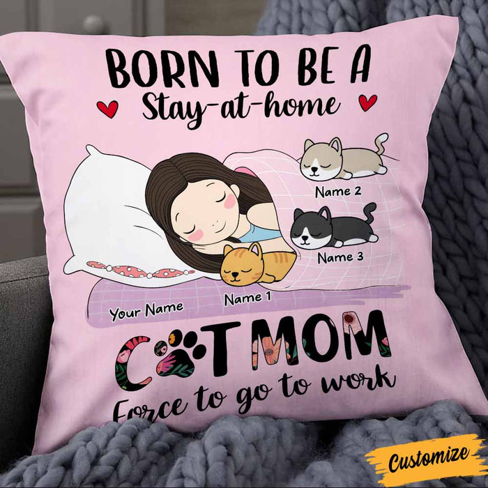 Personalized Cat Mom Pillow NB221 30O58 1