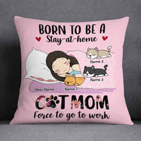 Personalized Cat Mom Pillow NB221 30O58 thumb 1