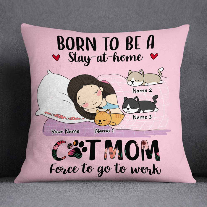 Personalized Cat Mom Pillow NB221 30O58 1