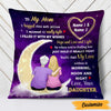 Personalized Mom To The Moon And Back Pillow NB231 26O47 1
