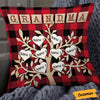 Personalized Mom Grandma Tree Scrabble Pillow NB223 95O36 1