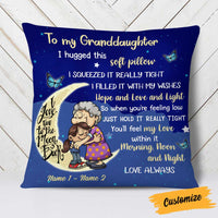 Personalized Mom Grandma Granddaughter Grandson Pillow NB241 30O58 thumb 1