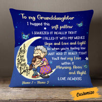 Personalized Mom Grandma Granddaughter Grandson Pillow NB241 30O58 thumb 1