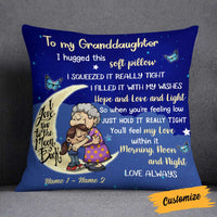 Personalized Mom Grandma Granddaughter Grandson Pillow NB241 30O58 thumb 1