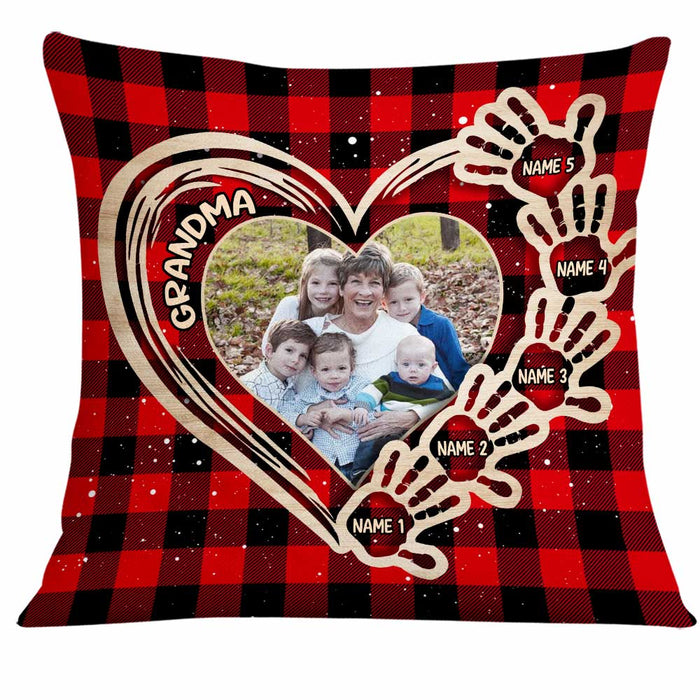 Personalized Mom Grandma Pillow NB222 26O34 1
