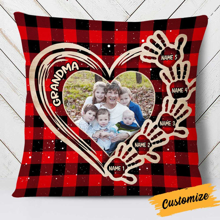 Personalized Mom Grandma Pillow NB222 26O34 1