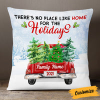 Personalized Home For Christmas Family Pillow NB222 23O53 thumb 1