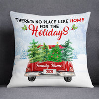 Personalized Home For Christmas Family Pillow NB222 23O53 thumb 1