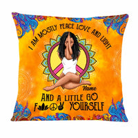 Personalized Yoga Girl Pillow NB241 87O47 thumb 1