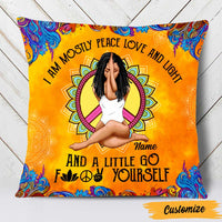Personalized Yoga Girl Pillow NB241 87O47 thumb 1