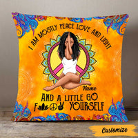 Personalized Yoga Girl Pillow NB241 87O47 thumb 1
