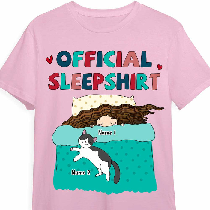 Personalized Cat Sleepshirt T Shirt NB233 30O47 1