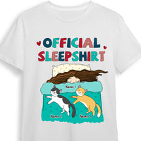 Personalized Cat Sleepshirt T Shirt NB233 30O47 thumb 1