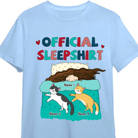 Personalized Cat Sleepshirt T Shirt NB233 30O47 thumb 1