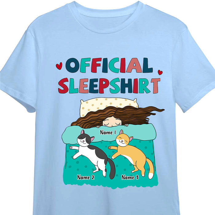 Personalized Cat Sleepshirt T Shirt NB233 30O47 1