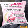 Personalized Granddaughter Flamingo Pillow NB242 85O47 1
