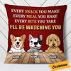 Personalized Dog Watching Pillow NB221 81O34 thumb 1