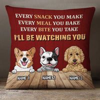 Personalized Dog Watching Pillow NB221 81O34 thumb 1