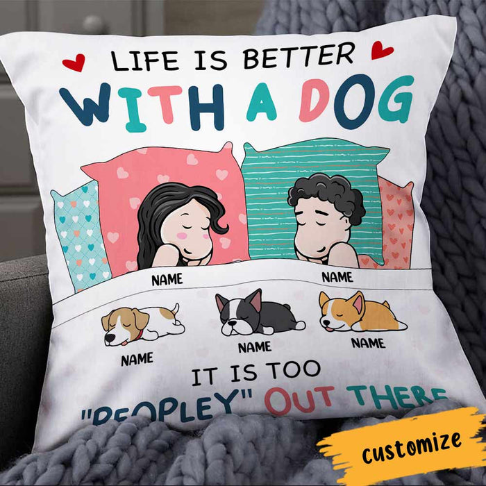 Personalized Dog Sleep Pillow NB225 87O66 1