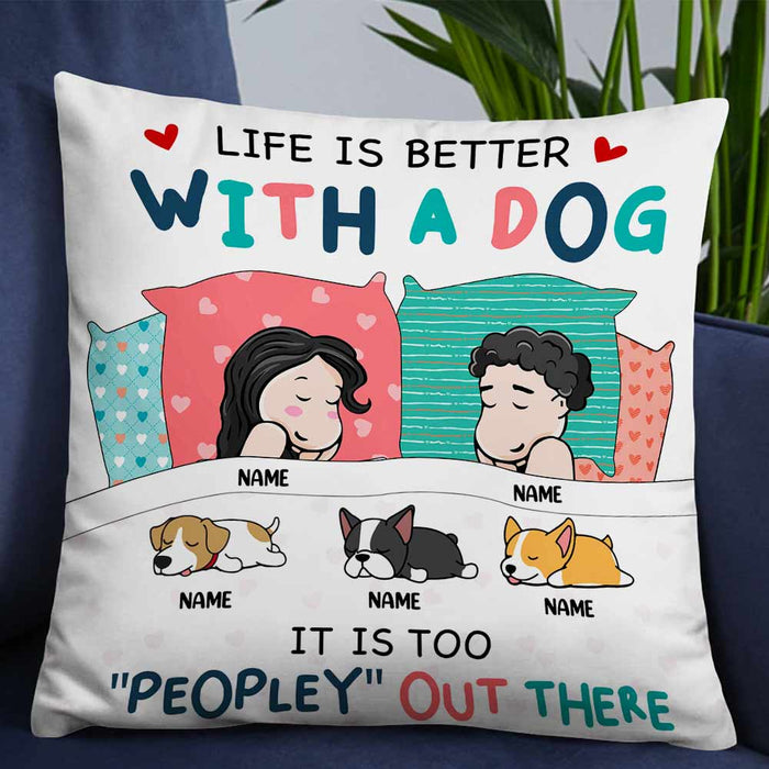 Personalized Dog Sleep Pillow NB225 87O66 1