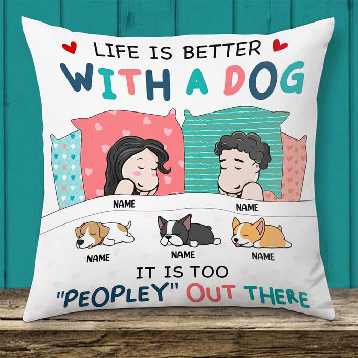 Personalized Dog Sleep Pillow NB225 87O66 1
