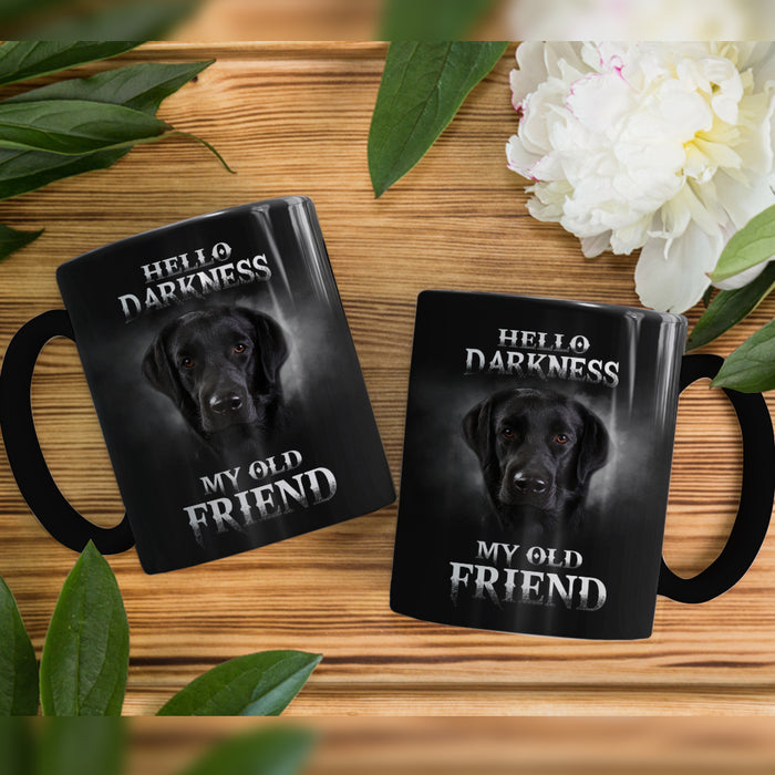 Black Labrador Retriever Dog Mug MY112 67O36 1