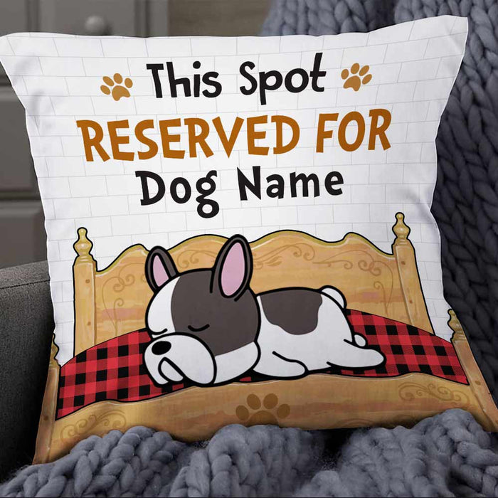Personalized Dog Spot Comfortable Pillow NB232 95O57 1