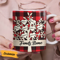 Personalized Family Tree Christmas Mug OB301 95O36 thumb 1