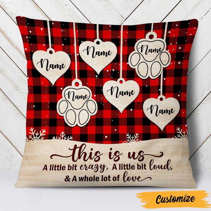 Personalized Family House Pillow OB282 26O47 1
