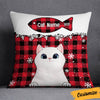 Personalized Christmas Cat Pillow OB222 23O36 1