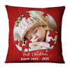 Personalized Photo Baby First Christmas Pillow OB304 23O36 1