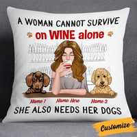 Personalized Dog Mom Pillow NB243 87O34 thumb 1