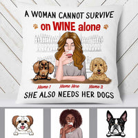 Personalized Dog Mom Pillow NB243 87O34 thumb 1