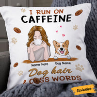 Personalized Dog Mom Coffee Pillow NB245 87O36 thumb 1