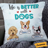 Personalized Dog Pillow NB246 87O58 thumb 1