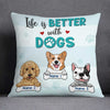 Personalized Dog Pillow NB246 87O58 thumb 1